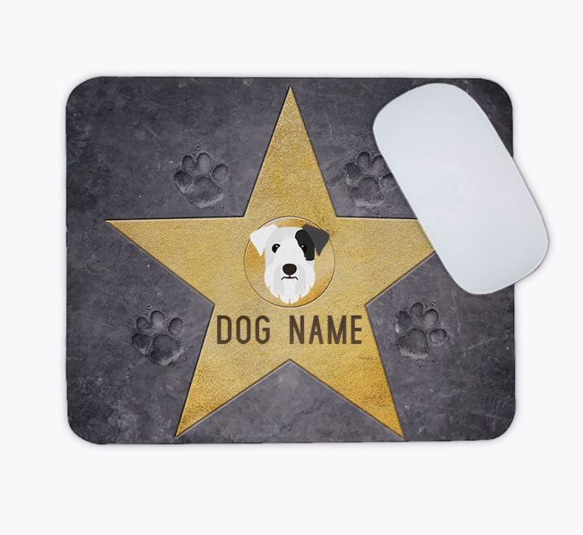Star of Fame: Personalised {breedFullName} Mouse Mat